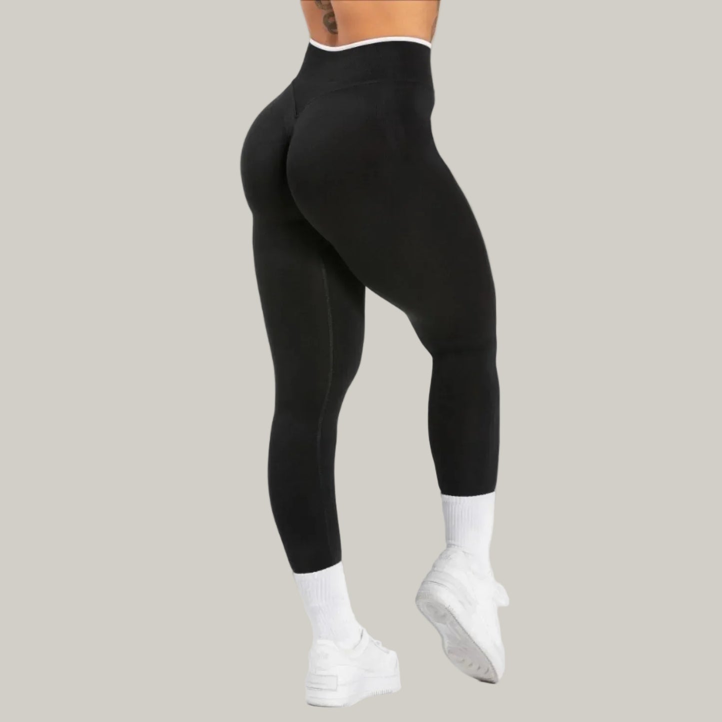 Seamless High-Waisted Training Leggings