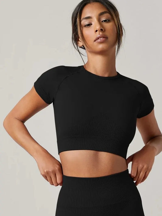 FlowFlex Seamless Yoga Top