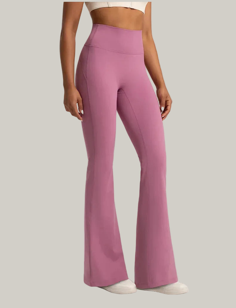 AeroFlex Waist-Cinch Flared Leggings