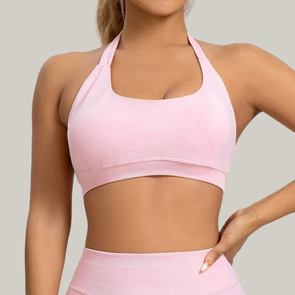 AeroLift Seamless Halter Bra